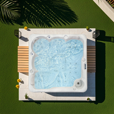 Akrylowe 5 osób Pływalnia zewnętrzna Spa basen ogród relaks masaż Whirlpool jacuzzi