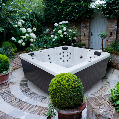 6 miejsc Outdoor Spa Wanna Masaż Wanna z hydromasażem na sprzedaż z głośnikiem