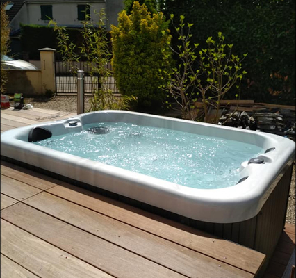 Zewnętrzna ekonomiczna 2-osobowa wanna z hydromasażem Spa Wanny z hydromasażem Wanny do masażu