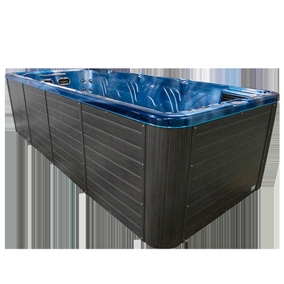 5 metrów nowy projekt akrylowy niekończący się basen Outdoor Swim Spa wanna z hydromasażem
