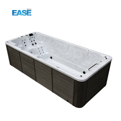 5 metrów nowy projekt akrylowy niekończący się basen Outdoor Swim Spa wanna z hydromasażem