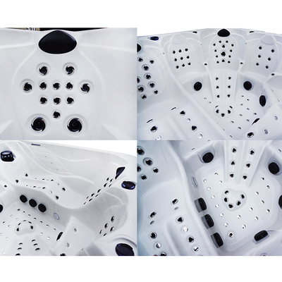 Samodzielna Smart 5-osobowa jacuzzi z wysokim prądem / WiFi / Bluetooth głośniki i system Balboa