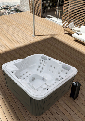 Białe Spa Hot Tub Acrylic Spa Balboa System 54 Total Jets