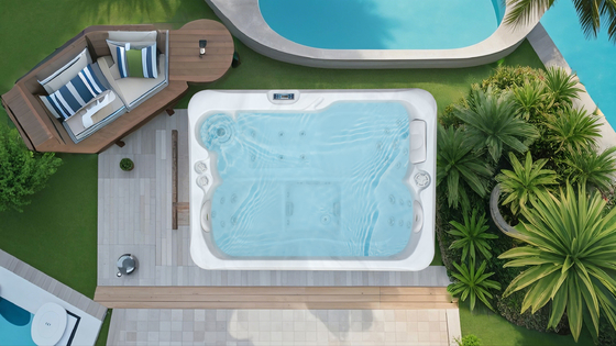 Spa zewnętrzne Relax Basen ogród Masaż