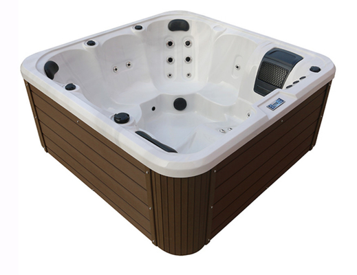 Ogród ekonomiczny 6 osób Woda gorąca Spa Whirlpool Masaż wanny