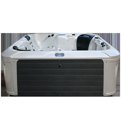 Ogród 5 miejsc Łazienka z luksusowym masażem Spa Wanny zewnętrzne Whirlpool Wanny gorące Acrylic Freestanding Spa Wanny dla willi
