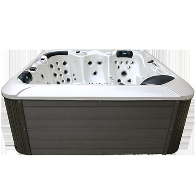 Ogród 5 miejsc Łazienka z luksusowym masażem Spa Wanny zewnętrzne Whirlpool Wanny gorące Acrylic Freestanding Spa Wanny dla willi