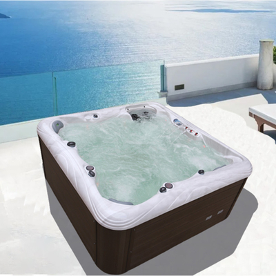 Przestronna jacuzzi dla 6 osób Whirlpool Hydro masaż dla ostatecznego relaksu