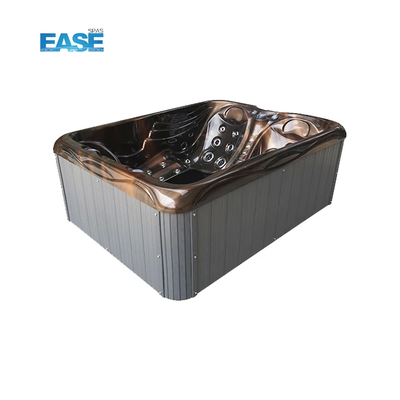 1pc LED Light Rectangle 350kg 3KW 220V Hot Tub Z 1pc Circulation Pump And Chiller