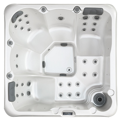 Wi-Fi-aktywny 5 osób Woda gorąca Modern Design Outdoor Garden Acrylic Massage Spa Woda z certyfikatem CE / ETL / SAA / ISO