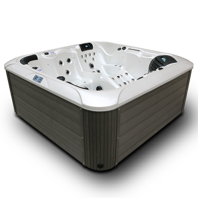 Akrylowa wanna z hydromasażem na świeżym powietrzu Luksusowa wanna z hydromasażem Wanna z hydromasażem Masaż Spa Wanna