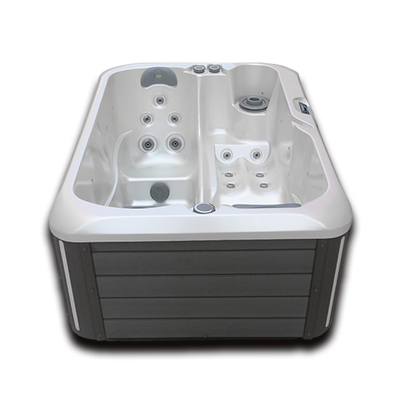 Akrylowa wanna zewnętrzna Dysze powietrzne Masaż Wanny z hydromasażem Wodospad Spa Whirlpool