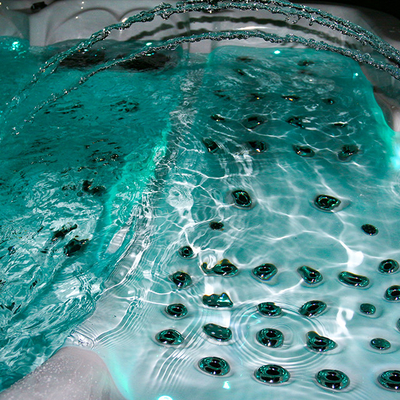 Wysokiej jakości 4-osobowa wanna z hydromasażem na świeżym powietrzu Spa Wanna bąbelkowa do masażu