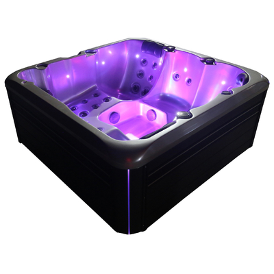 Zewnętrzna akrylowa wanna z hydromasażem Wanna z hydromasażem z systemem dźwiękowym Bluetooth