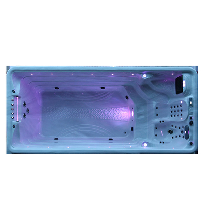 4,8 metra akrylowy basen Outdoor Swim Spa z 2 miejscami do spania jacuzzi