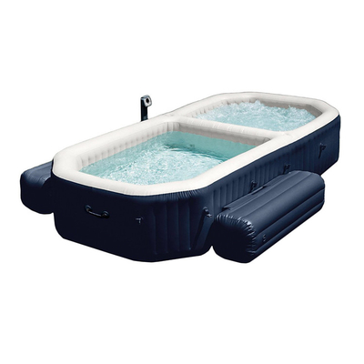 Nadmuchiwana wanna spa dla 4-6 osób Nadmuchiwana wanna z hydromasażem o regulowanej temperaturze