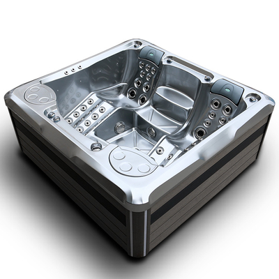 Balboa Control System Luksusowa akrylowa wanna z hydromasażem z lekkim wodospadem