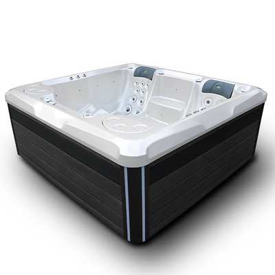 Wolnostojące jacuzzi do masażu powietrznego Wanna z hydromasażem dla 3-4 osób