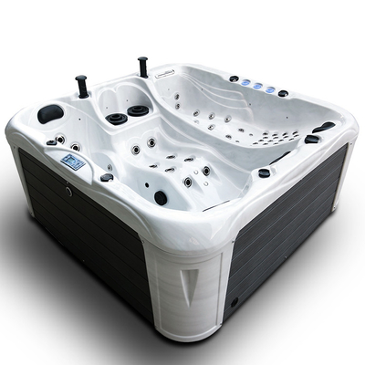 Luksusowy ogród 4 osoby Masaż Wanna z hydromasażem Spa Wanna z hydromasażem z Bluetooth