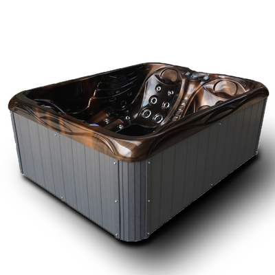3 osoby Balboa Control Whirlpool Hot Tub Mała wanna Spa ze światłem UV
