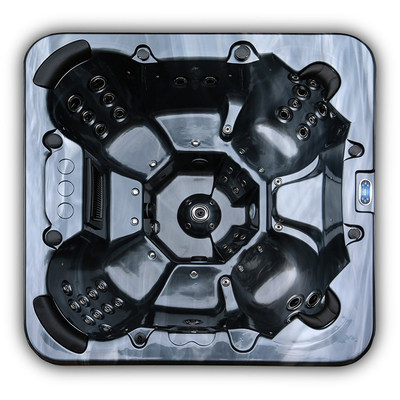 7 osób Outdoor Whirlpool Masaż Spa Wanna z hydromasażem z pompą do masażu