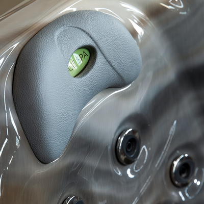 Akrylowe wanny z hydromasażem na świeżym powietrzu Dysze powietrzne Whirlpool Masaż Spa Wanna