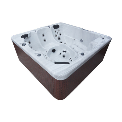 6 osób Leisure Spa Jacuzzi Outdoor Spa z podwodnym oświetleniem LED