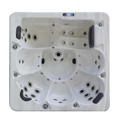 6 osób Leisure Spa Jacuzzi Outdoor Spa z podwodnym oświetleniem LED