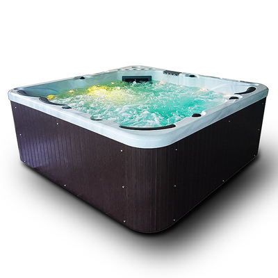 Perłowy biały 6 miejsc Domowa wanna do masażu Spa Hydropool Duże wanny spa