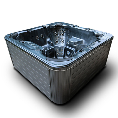 Luksusowa duża akrylowa wanna z hydromasażem na świeżym powietrzu Wanna z hydromasażem dla 6-7 osób