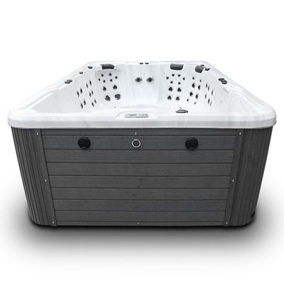 Luksusowy 10-osobowy basen akrylowy Outdoor Swim Spa Jacuzzi z diodą LED