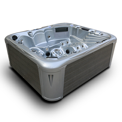 Wanna akrylowa Whirlpool SAA Zewnętrzna wanna do masażu Wanna spa 83 dysze dla 6 osób