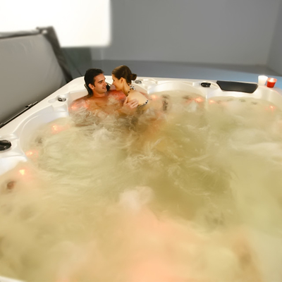 Masaż akrylowy Terapia z gorącą wanną Spa Jacuzzi Wanny do relaksu na świeżym powietrzu 5 osób