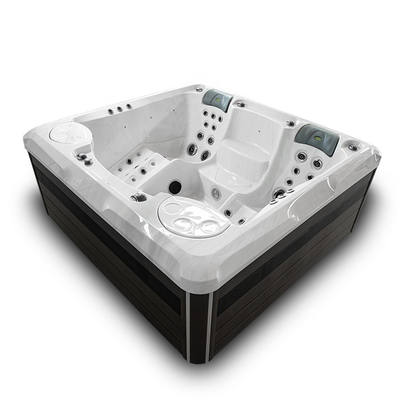 4-osobowa wanna z hydromasażem na zewnątrz Wanna z hydromasażem Wanna z hydromasażem Dom Ogród Wanna spa