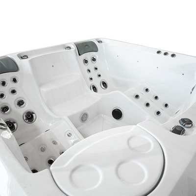 4-osobowa wanna z hydromasażem na zewnątrz Wanna z hydromasażem Wanna z hydromasażem Dom Ogród Wanna spa