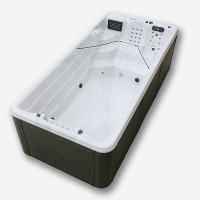 Luksusowy masaż Niekończący się basen Outdoor Swim Spa Jacuzzi Whirlpool