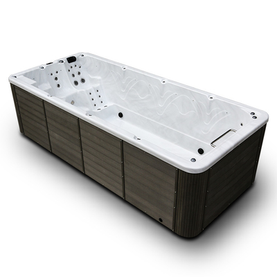 Nowoczesny odkryty basen typu Surfing Endless basen i basen spa