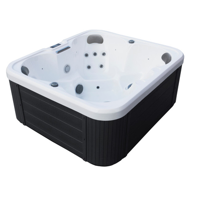 Perłowy biały 4 miejsca Whirlpool Wanny spa Masaż Wanny z hydromasażem na zewnątrz