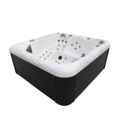 Zewnętrzne dysze do masażu wanny z hydromasażem Whirlpool Waterfall Spa z 3 miejscami siedzącymi 2 salony