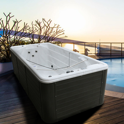 Odkryty Wolnostojący Basen Spa Whirlpool Masaż Basen Spa