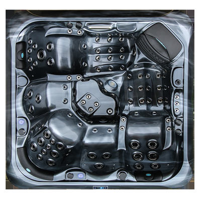 M-780D 5 Osób Jacuzzi Akryl Biały Marmur System Sterowania Balboa Masaż Wanna Whirlpool