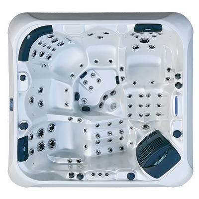 M-780D 5 Osób Jacuzzi Akryl Biały Marmur System Sterowania Balboa Masaż Wanna Whirlpool