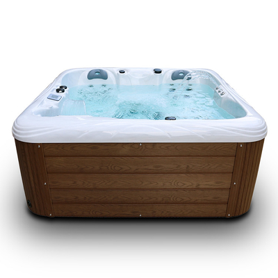 4 miejsca do kąpieli na zewnątrz Wanny z hydromasażem Wanna spa z bezprzewodowym Bluetooth