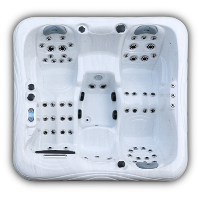 4 miejsca do kąpieli na zewnątrz Wanny z hydromasażem Wanna spa z bezprzewodowym Bluetooth