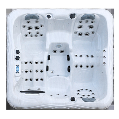 Jacuzzi na zewnątrz Acrylic Massage Spa Wanny dla 4 osób do relaksującej hydroterapii