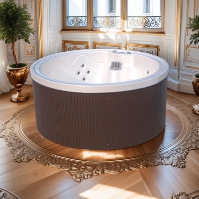 Przenośna kąpiel acrylowa Whirlpool Masaż Hydroterapia Wyborny basen z ogrzewaniem