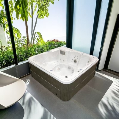 Akrylowa Hydro Masaż Hot Tub Zewnętrzny basen z dwoma strefami