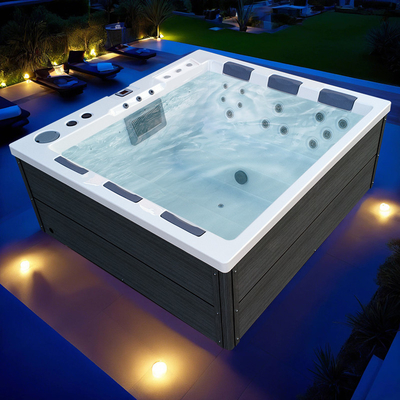 Zindywidualizowany acrylowy wanny do masażu Family SPA Pool Energooszczędna i antyzmrożna wanna