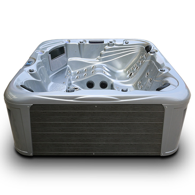 Wanna akrylowa Whirlpool SAA Zewnętrzna wanna do masażu Wanna spa 83 dysze dla 6 osób