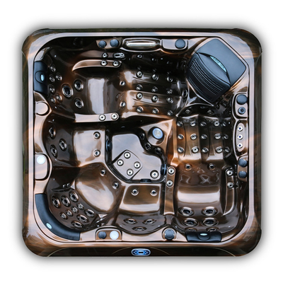 M-780D 5 Osób Jacuzzi Akryl Biały Marmur System Sterowania Balboa Masaż Wanna Whirlpool